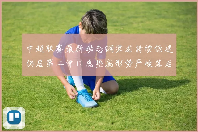 中超联赛最新动态铜梁龙持续低迷仍居第二津门虎垫底形势严峻落后安全区九分